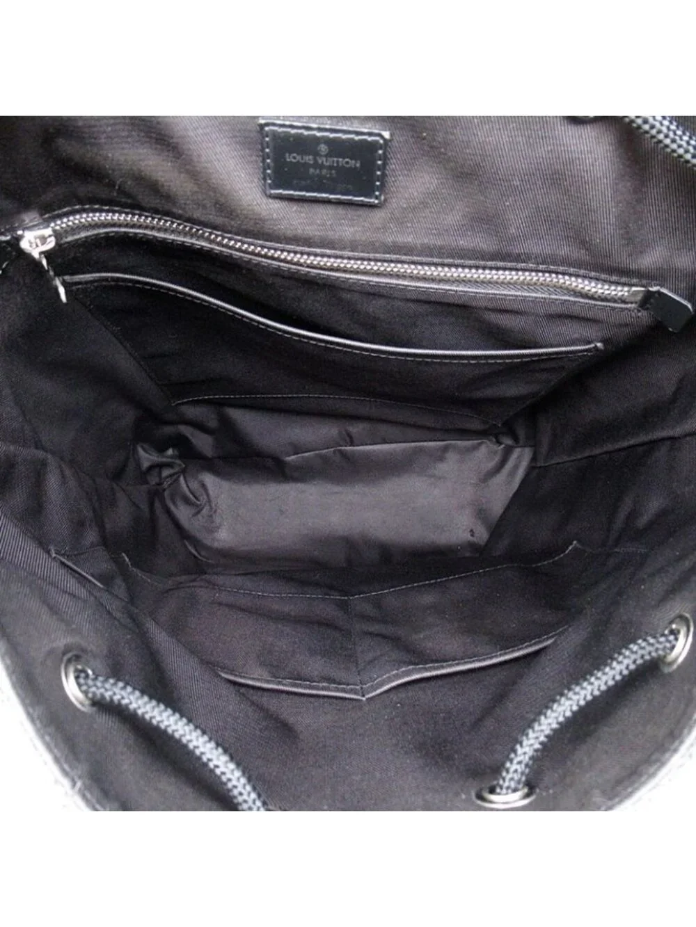 Louis Vuitton Christopher MM Damier Graphite Backpack Black